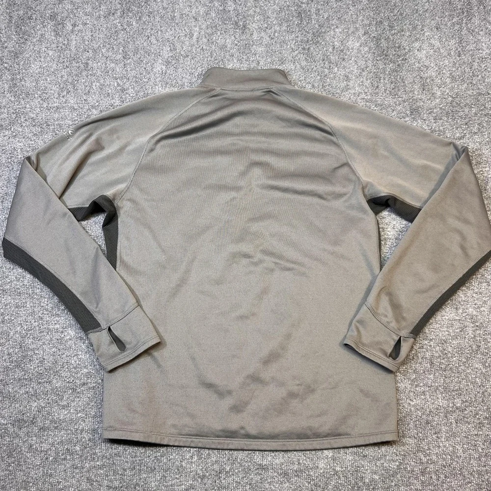 The North Face Flight Series Pullover Mens Large Gray 1/4 Zip Long Sleeve